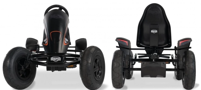 Gokart a Pedali XL Edizione Nera BFR da 5 Anni