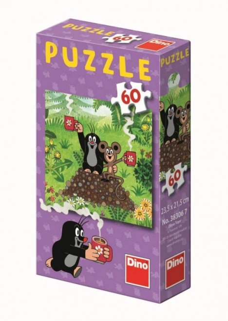 Puzzle Dino Krtek e Camomilla 60 Pezzi