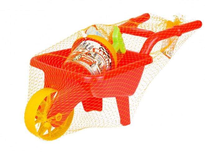 Trolley per bambini con accessori da giardino