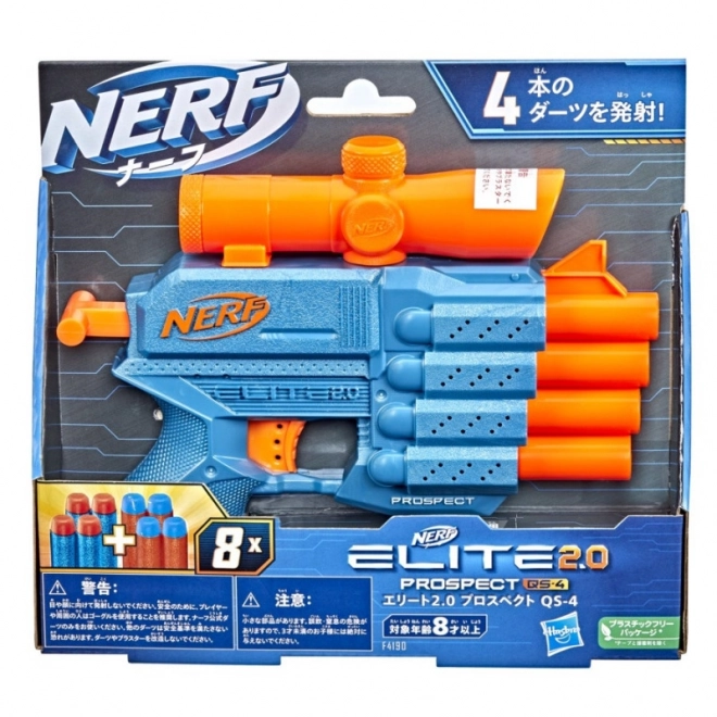 Blaster Nerf Elite 2.0 Prospect QS-4