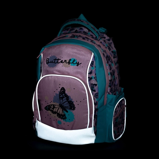 Zaino scolastico OXY GO Farfalla