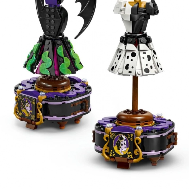 Abiti Lego Disney di Malefica e Crudelia De Mon