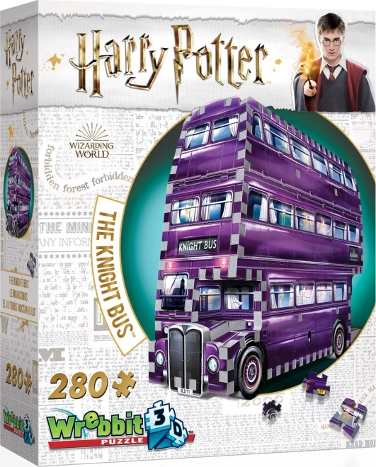 Puzzle 3D Wrebbit Autobus Magico di Harry Potter