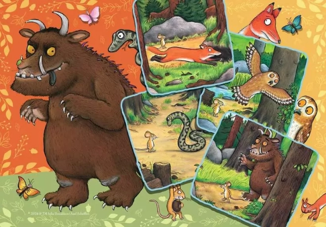 Puzzle doppio IL GRUFFALO 2x24 pezzi RAVENSBURGER