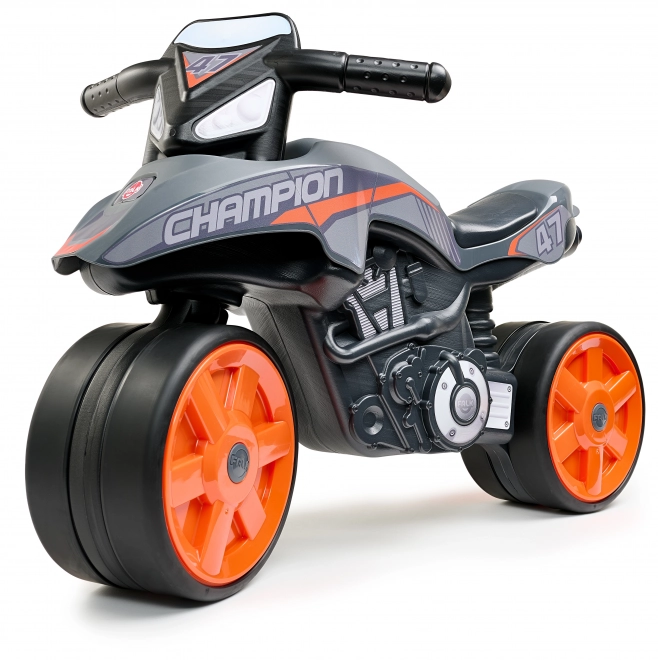 Odrážedlo per Bambini Champion Grigio Arancio