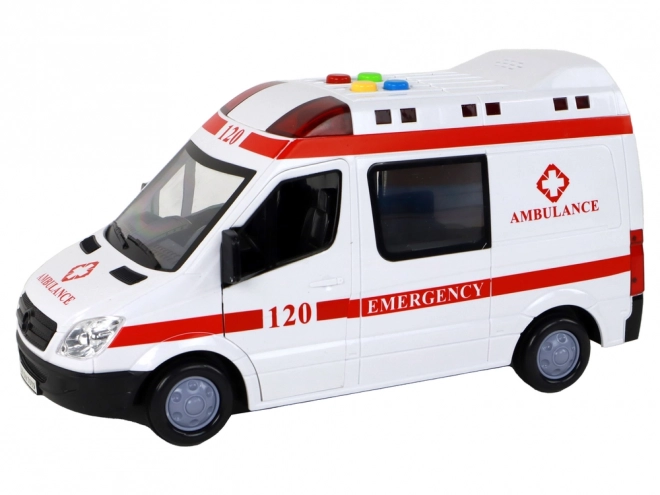 Ambulanza Giocattolo con Effetti Luce e Suono