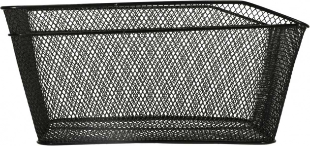 Cestino metallico per bicicletta nero 25kg