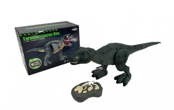 T-Rex telecomandato a piedi 1:20