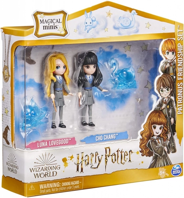 Harry Potter figure Lenka e Cho con patroni