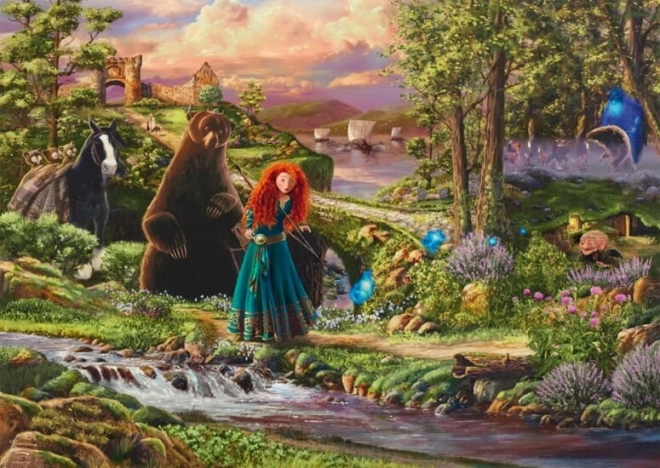 Puzzle Ribelle Merida 1000 pezzi