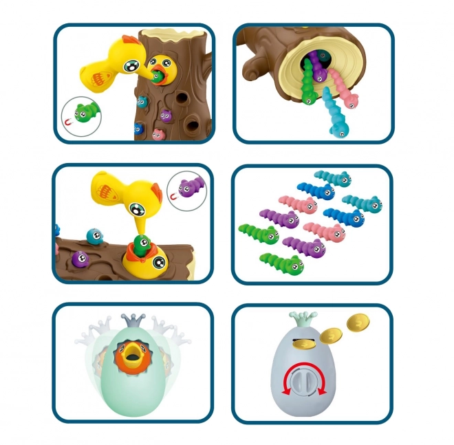 Gioco di abilità Acchiappa Insetto e Salvadanaio Woopie