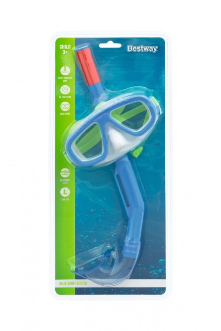 Maschera da nuoto + snorkel Aqua Champ