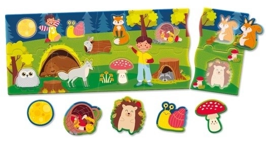 Puzzle panoramico Carotina Baby - Foresta