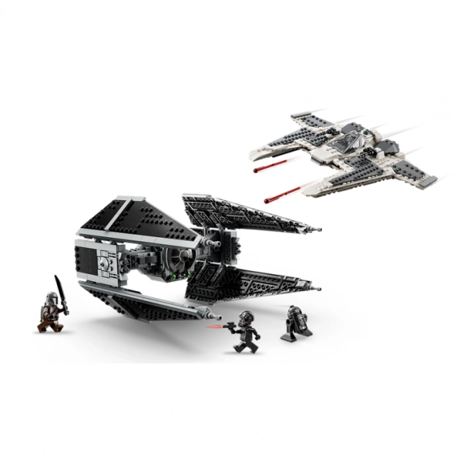 Set Battaglia Mandaloriana Fang Starfighter e TIE Interceptor