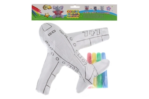 Aereo da colorare per bambini