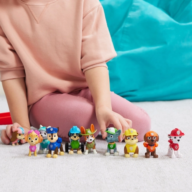 Set di figure Paw Patrol - Tutti i cuccioli a bordo