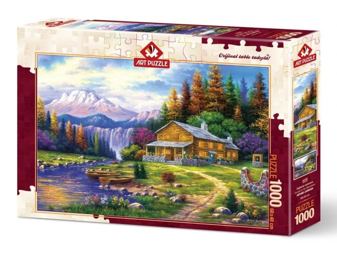 Puzzle Tramonto sulle Montagne 1000 Pezzi