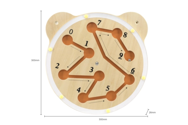 Gioco da parete in legno per bambini