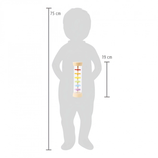 Giocattolo per bambini con pioggia colorata