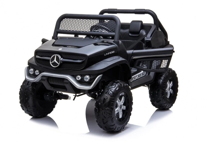 Auto a Batteria Mercedes Unimog Nero