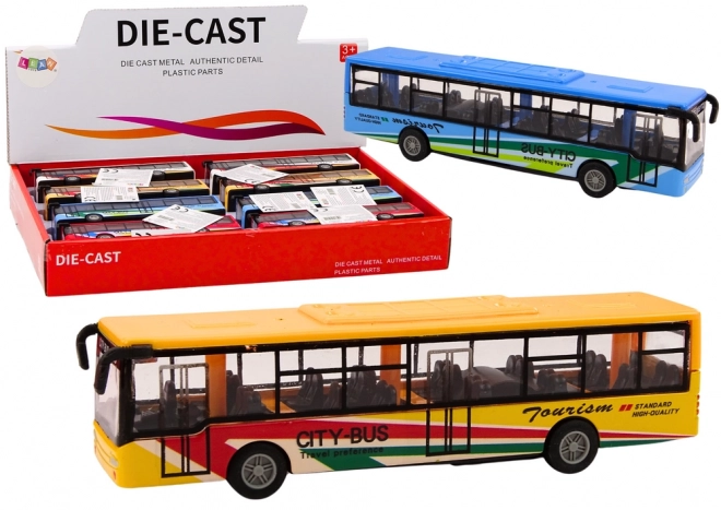 Autobus Metrico Frizione 15 cm Metallo