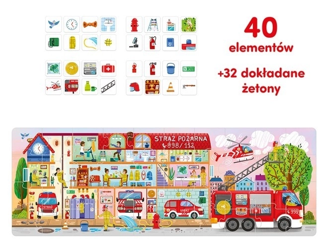 Puzzle come funzionano i vigili del fuoco