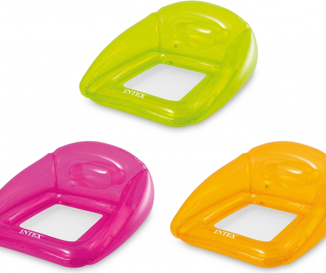 Poltrona gonfiabile da acqua INTEX, 3 colori