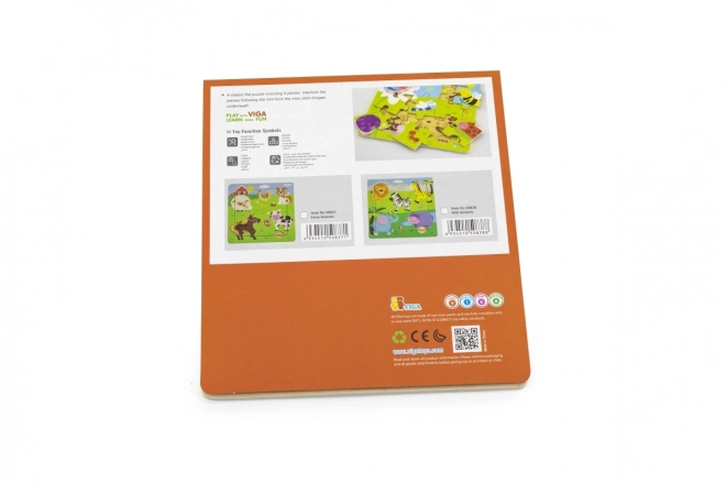 Puzzle in legno - safari