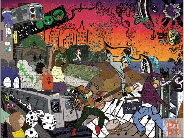 Puzzle doppio Romare Bearden x DreamYard 500 pezzi