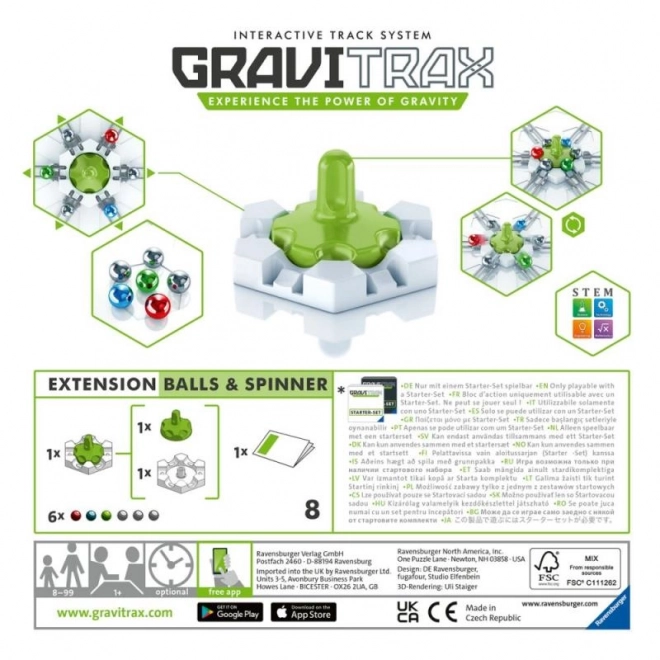 Gravitrax Set Aggiuntivo Spinner