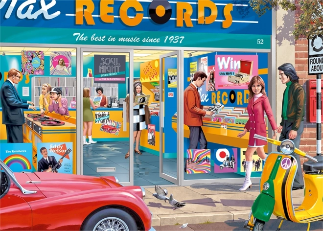 Puzzle Negozio di Musica 1000 pezzi