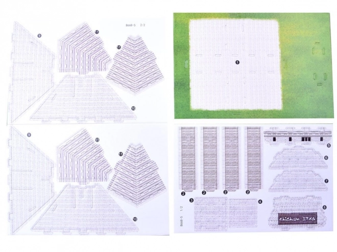 Piramide dei Maya Puzzle 3D