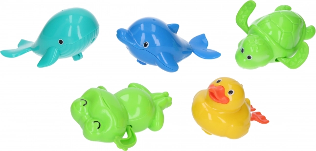 Animaletti da bagno a carica 10 cm