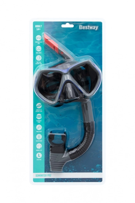 Set per immersioni nero con maschera e snorkel Bestway