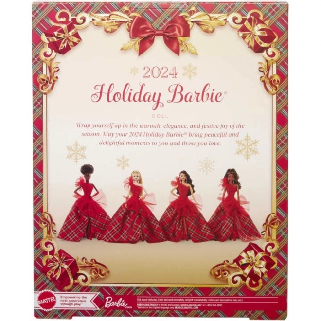 Bambola da collezione Barbie Festiva 2024 bionda