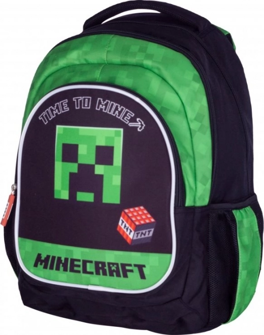 Zaino Scuola Minecraft Time To Mine