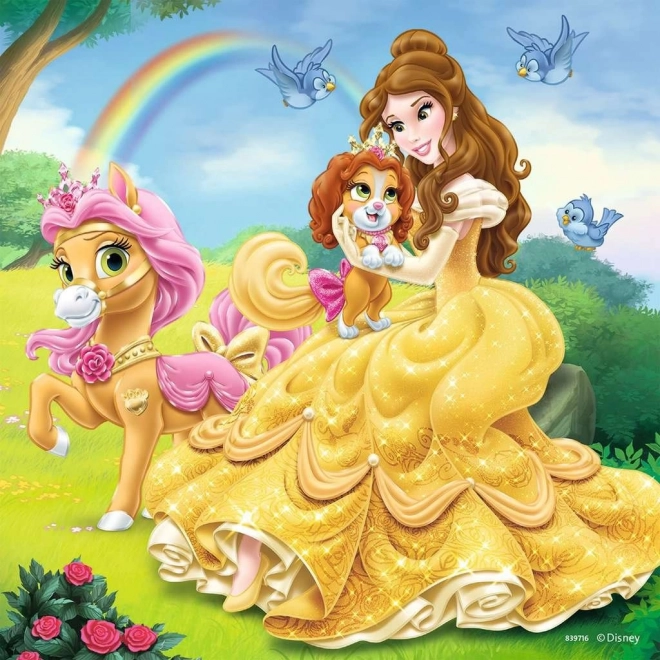 Puzzle Principesse Disney e i loro Animali Ravensburger