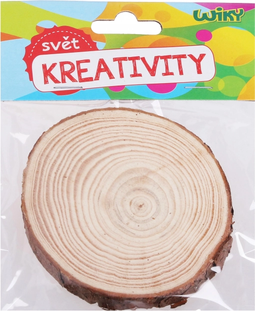 Dischetto di legno 9–10 × 1 cm