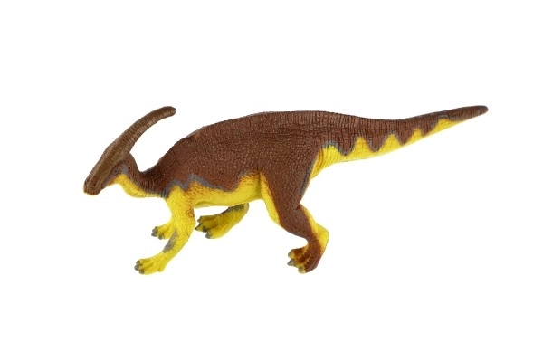 Parasaurolophus giocattolo plastica 20cm in sacchetto