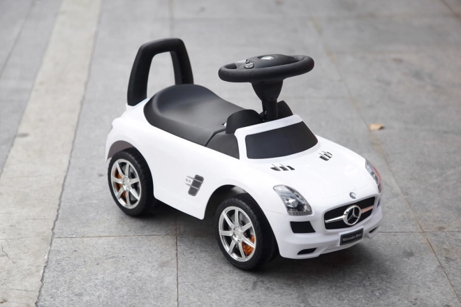 Auto a spinta per bambini Mercedes SLS bianco