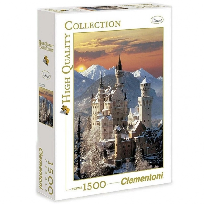 Puzzle 1500 pezzi - Castello di Neuschwanstein, Germania