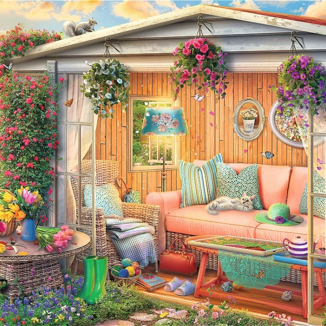 Motivo ricco di colori e serenità