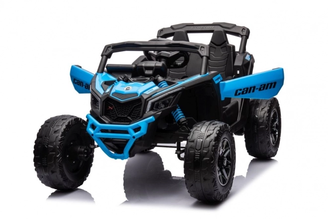 Auto elettrica per bambini Buggy Can-am blu