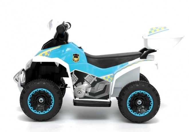 Quadriciclo Ricaricabile GTS1188-A Polizia Bianco