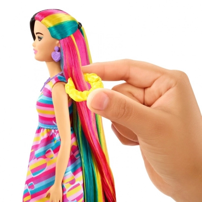 Bambola Barbie Totally Hair capelli colorati e accessori