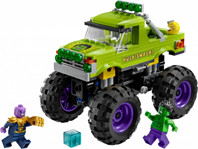 Lego Marvel camion di Hulk vs Thanos