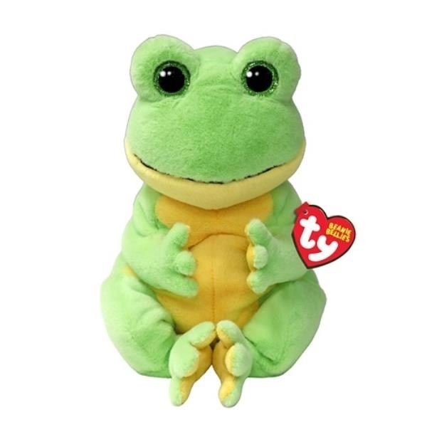 Giocattolo di peluche rana TY Beanie Bellies 24 cm