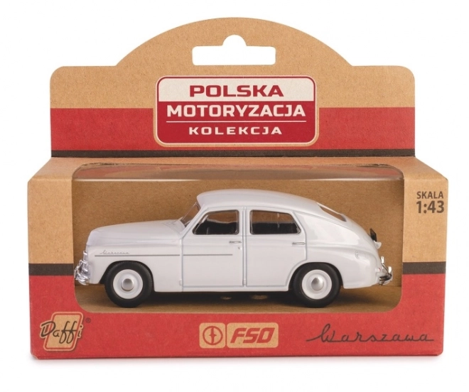 Auto d'epoca PRL WARSZAWA M20 - Bianco