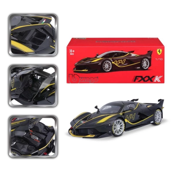 Ferrari FXX K serie Signature di Bburago 1:18 - Nero