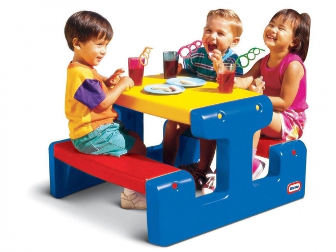 Tavolo da Picnic Jr Little Tikes - Colori Primari